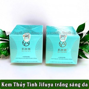 KEM THỦY TINH TRẮNG SÁNG CĂNG BÓNG DA