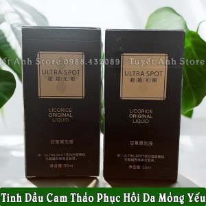 TINH DẦU CAM THẢO PHỤC HỒI DA MỎNG YẾU